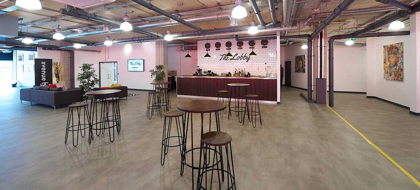 open plan office